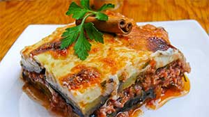 Traditional Greek Mousaka